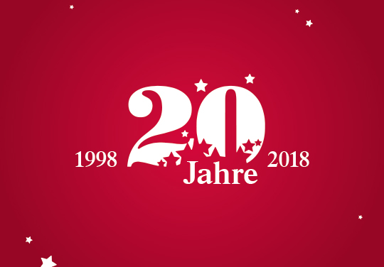 Logo: 20 Jahre Hörstudio Schirner
